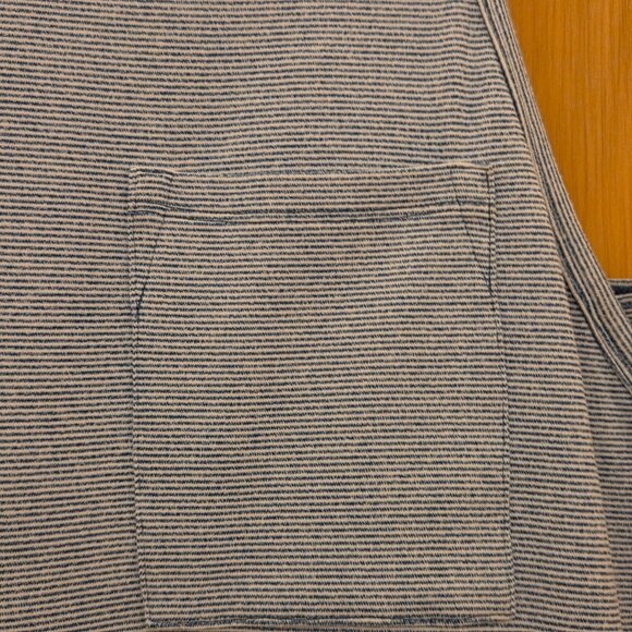 Lucy Dashing Sleeveless Striped Pocket Tank Top Teal Blue Size L Stretch Casual - Picture 4 of 9